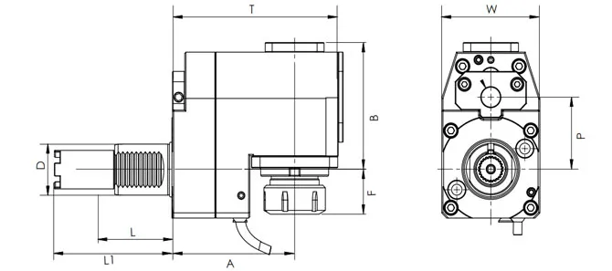 SPECIFICATION OF VDI RADIAL DRIVEN HEAD, OFFSET, STEPPED HAAS