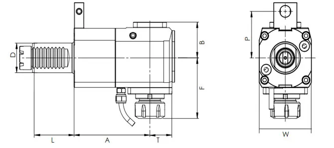 SPECIFICATION OF VDI RADIAL DRIVEN HEAD, TOEM