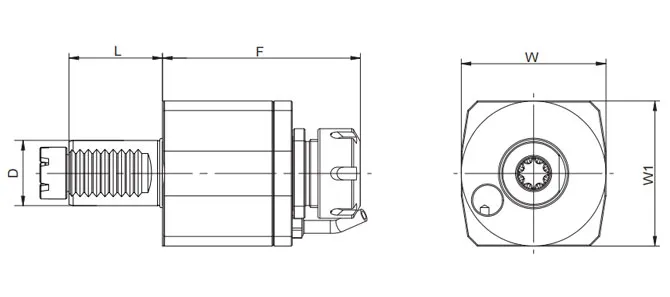 SPECIFICATIONN OF VDI AXIAL DRIVEN HEAD, TOEM
