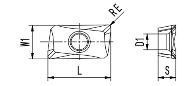 SPECIFICATION OF AP1604 INSERTS